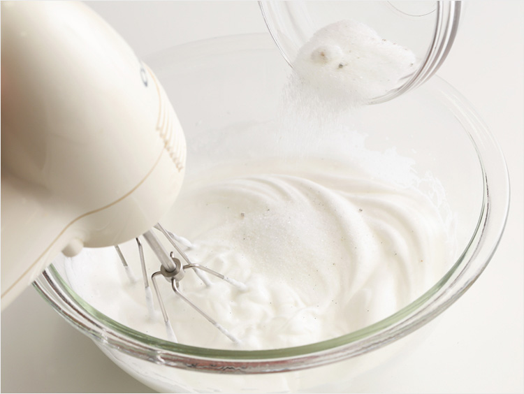 3回目の砂糖を加えるイメージ