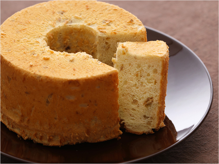 バナナシフォンのでき上がり