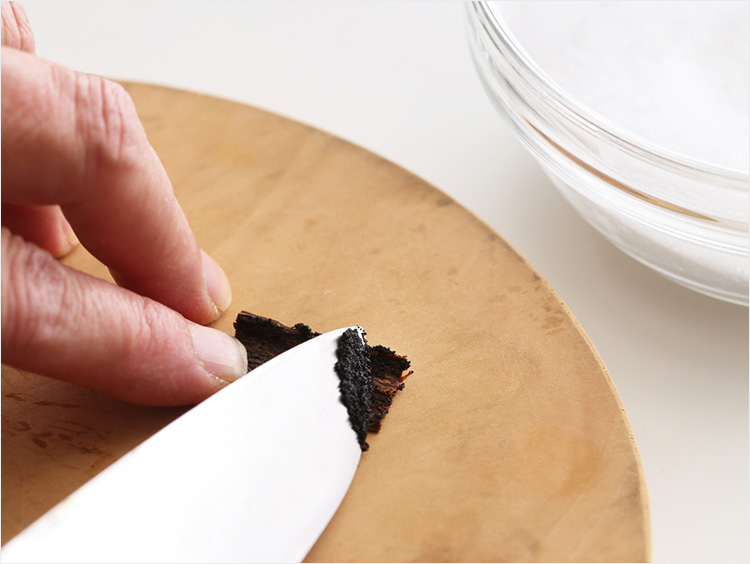 種を取り出すイメージ