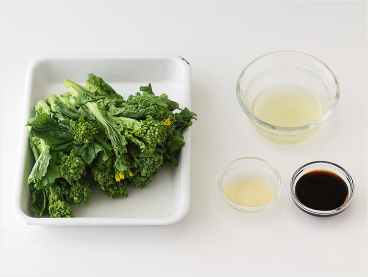 おひたしの材料イメージ