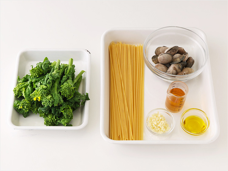 パスタの材料イメージ