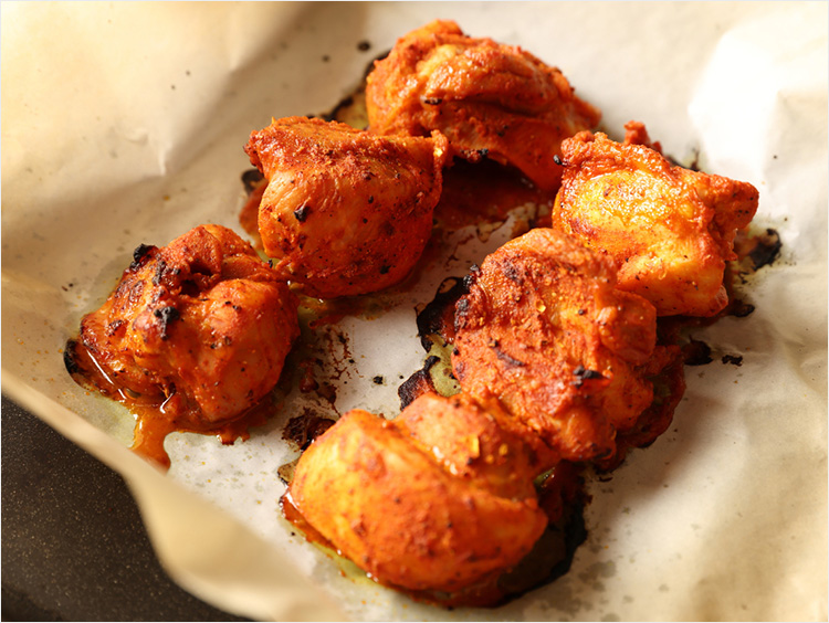 チキンティッカ焼き上がりイメージ