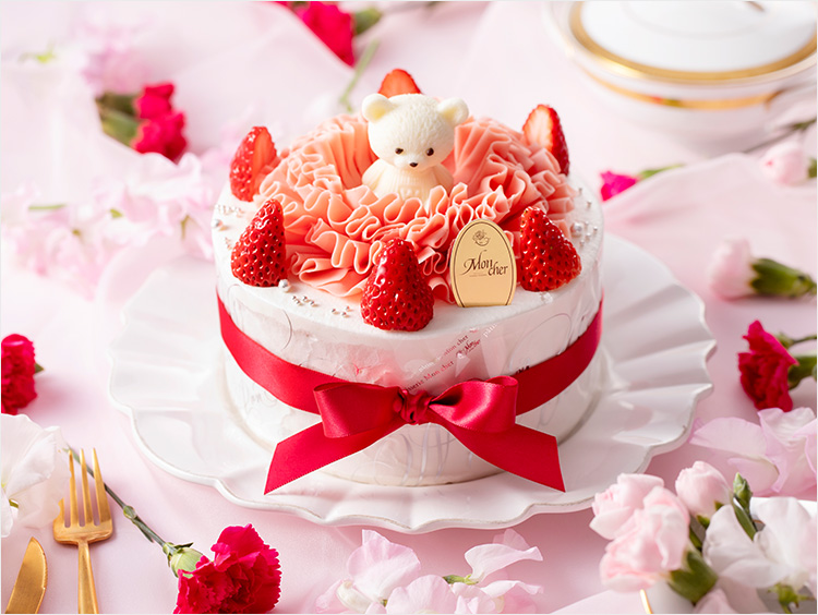 ＜メゾン・ド・モンシェール＞ホワイトベアカーネーション