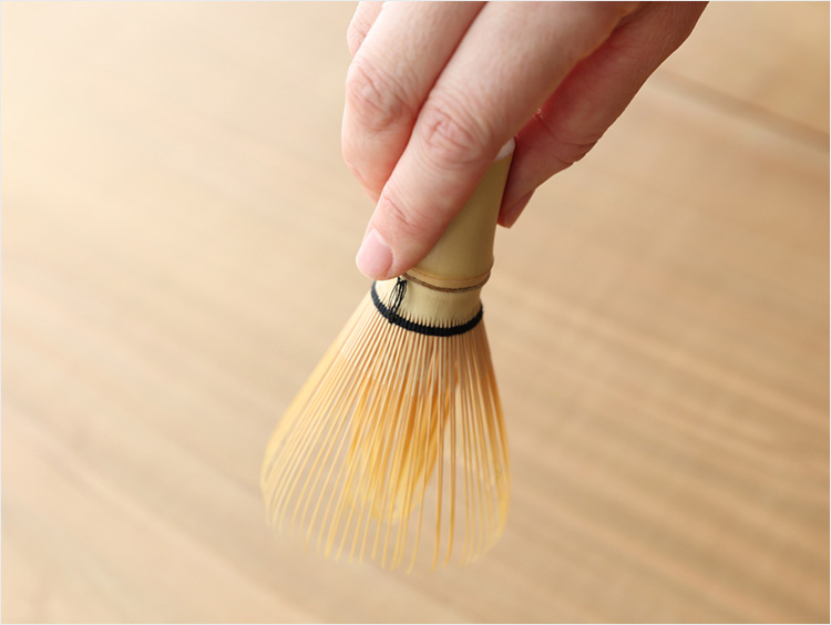 茶筌の持ち方