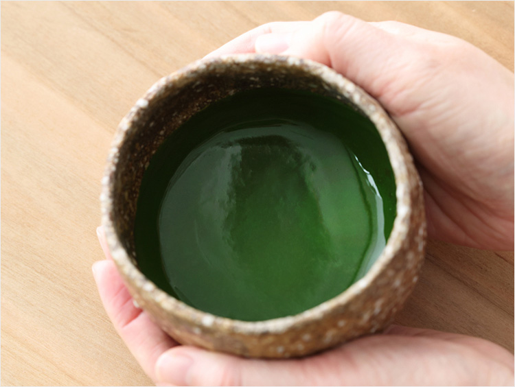 濃茶を点てたイメージ