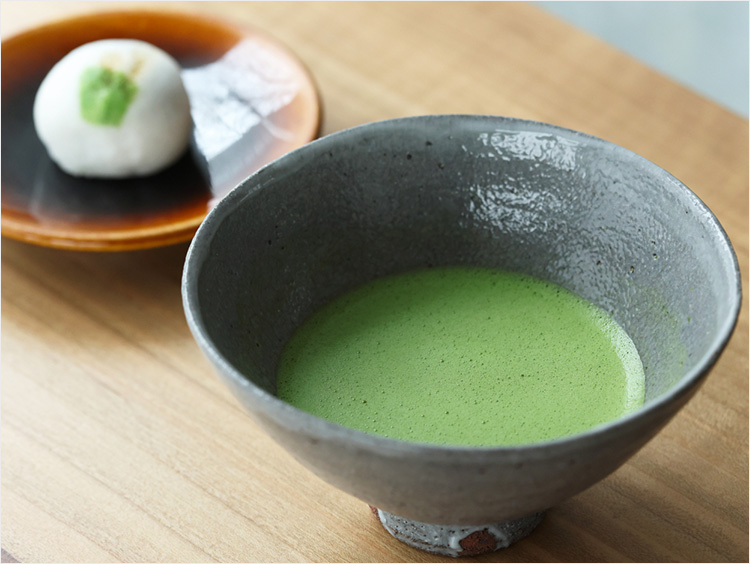 薄茶を点てたイメージ