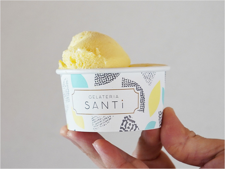 <GELATERIA SANTi>Crema al Limone(クレマ・アル・リモーネ)
