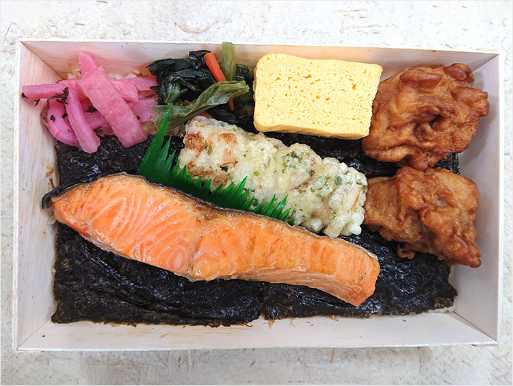 ＜築地なが田＞こだわり海苔弁当