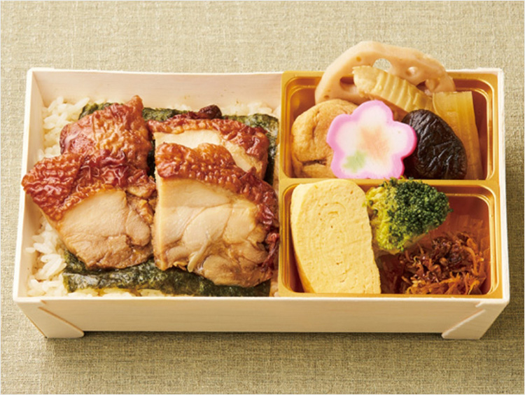 ＜一汁旬菜 日本橋だし場＞海苔弁当～鶏照焼～