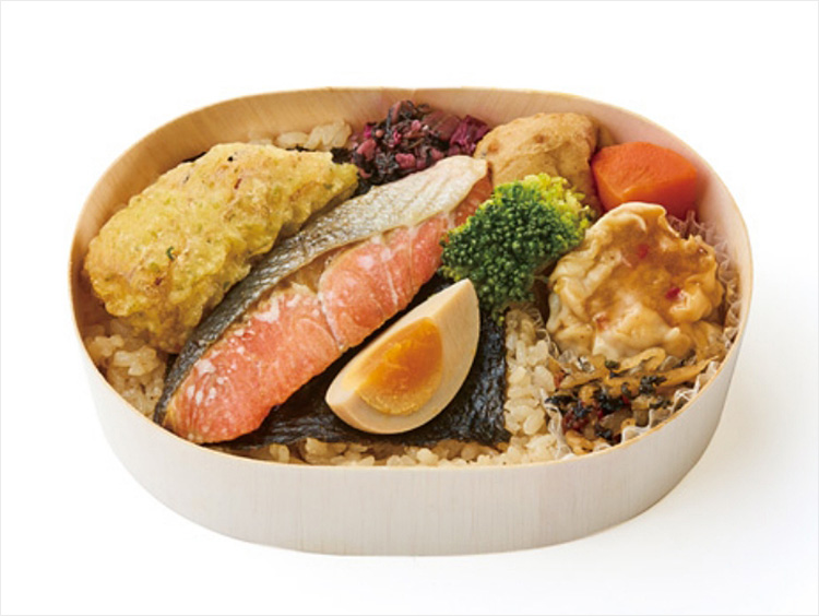 ＜すしべん＞わっぱ海苔のすし弁