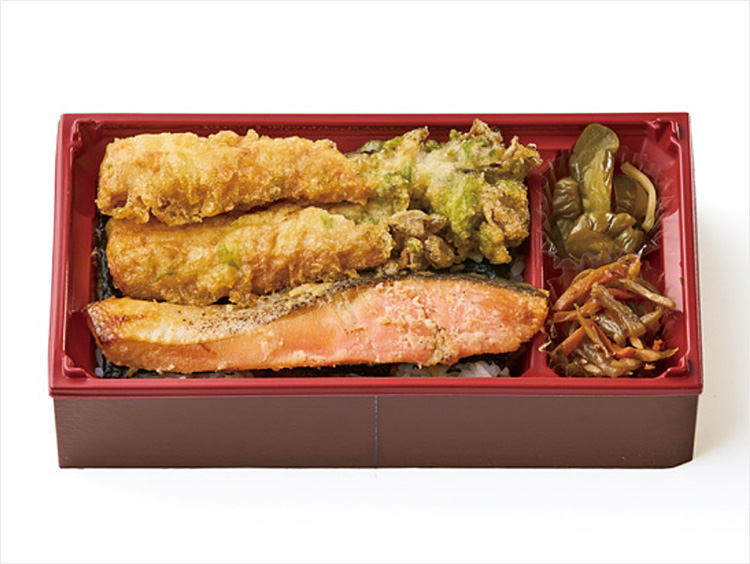 ＜いとはん＞宮城県産銀鮭使用西京焼きのり弁