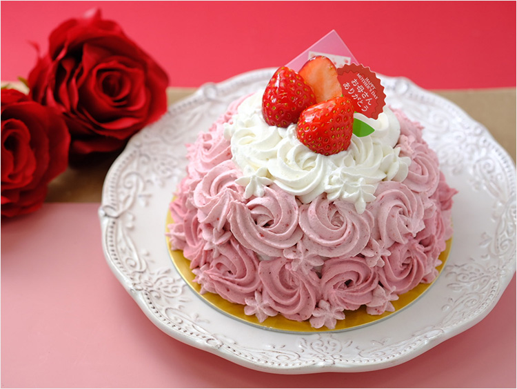 ＜ザヴィーガンマシュマロ＞母の日ヴィーガンブーケフラワーケーキ