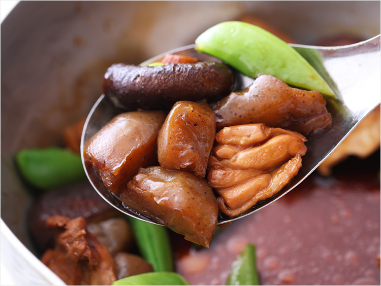 煮物の出来上がり