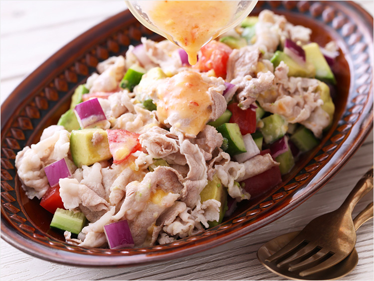 サラダ出来上がりイメージ