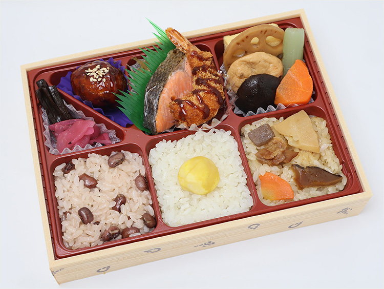 ＜おこわ米八＞米八幕の内弁当