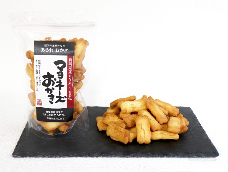 ＜加藤製菓＞マヨネーズおかき2個セット