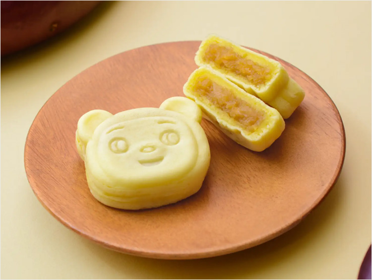 ＜匠の焼き菓子 CONGALI 文明堂＞黄色いこぐま焼（安納芋）