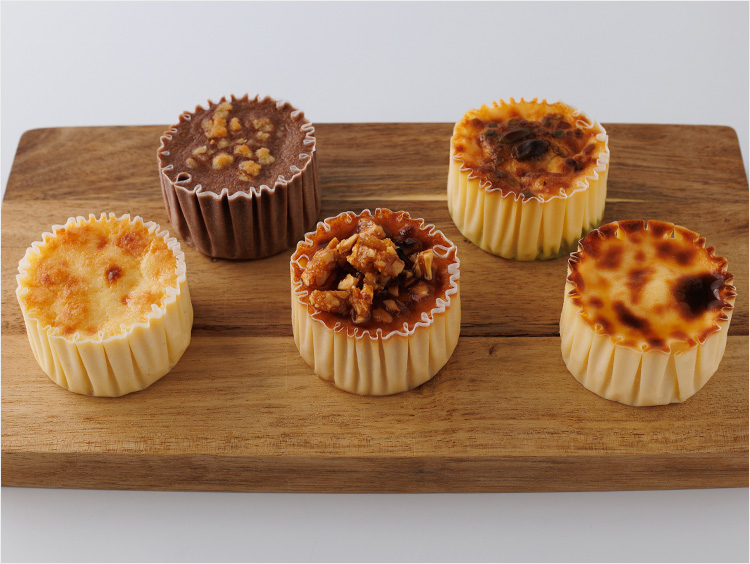 <ラトリエ トダニ>チキバスクチーズケーキアソート6個