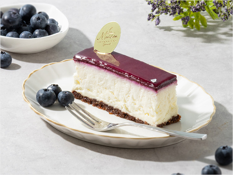 <ラ・メゾン白金グラン>ブルーベリーレアチーズケーキ