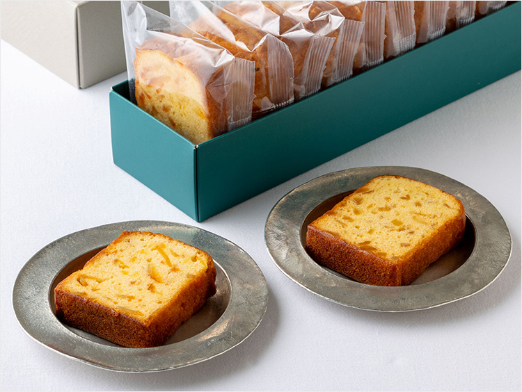 <パレスホテル東京スイーツブティック>ケーク オランジュ&ジャンジャンブルセット