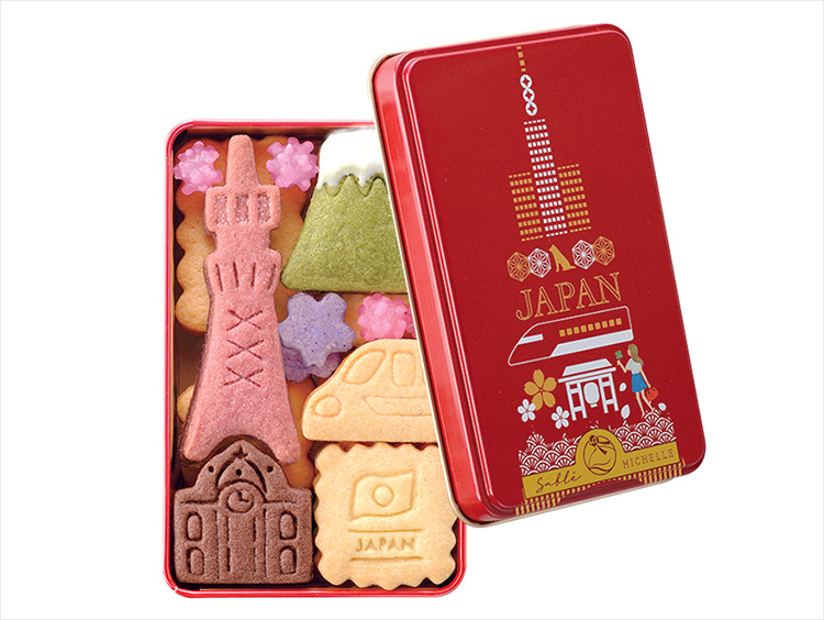 <サブレミシェル>ヴォヤージュサブレ缶 ジャパン