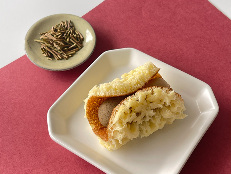 <森八>季節のふくさ 加賀棒茶ミルク