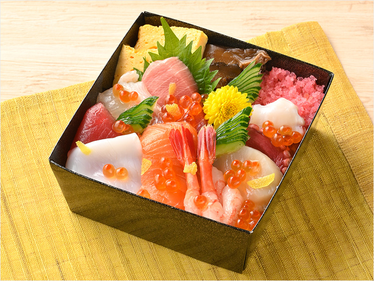 <築地寿司岩>神無月ちらし