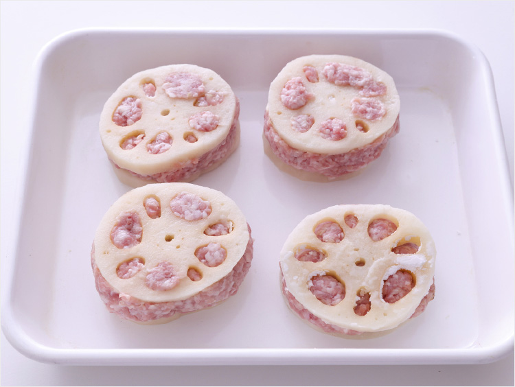 焼く前の4切れのイメージ