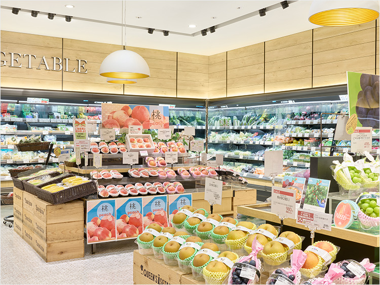 QUEEN’S ISETANの青果売り場のイメージ