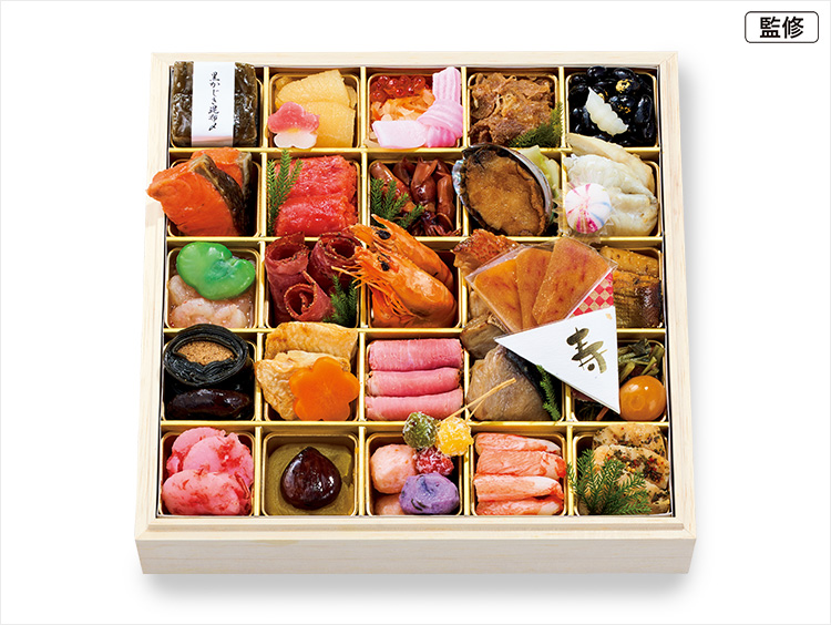 <祇をん 豆寅>おせち一段重