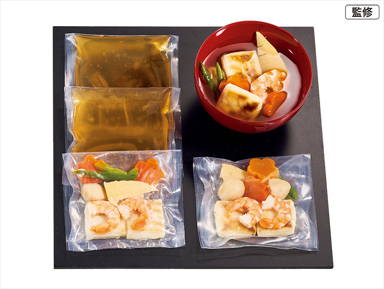<個室和食 東山 東京駅前店>和洋おせち三段重(お雑煮3食付)(冷凍)
