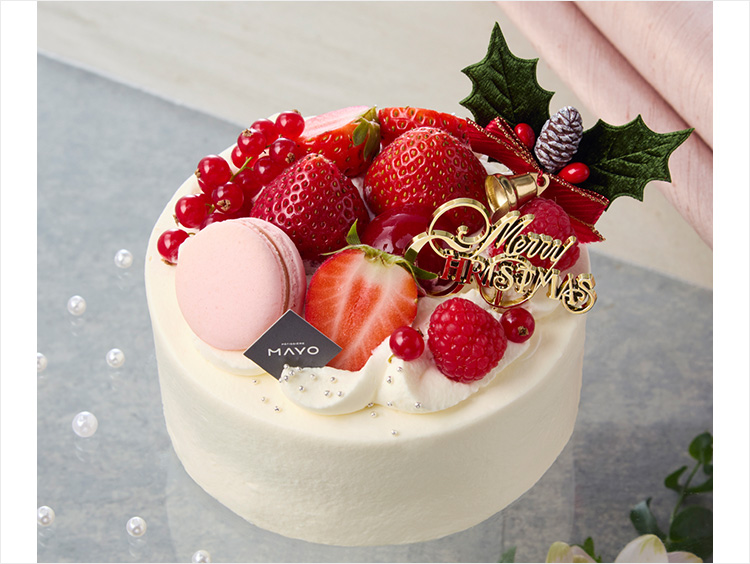 ＜Pâtissière MAYO（パティシエール マヨ）＞できたてクリスマスショートケーキ